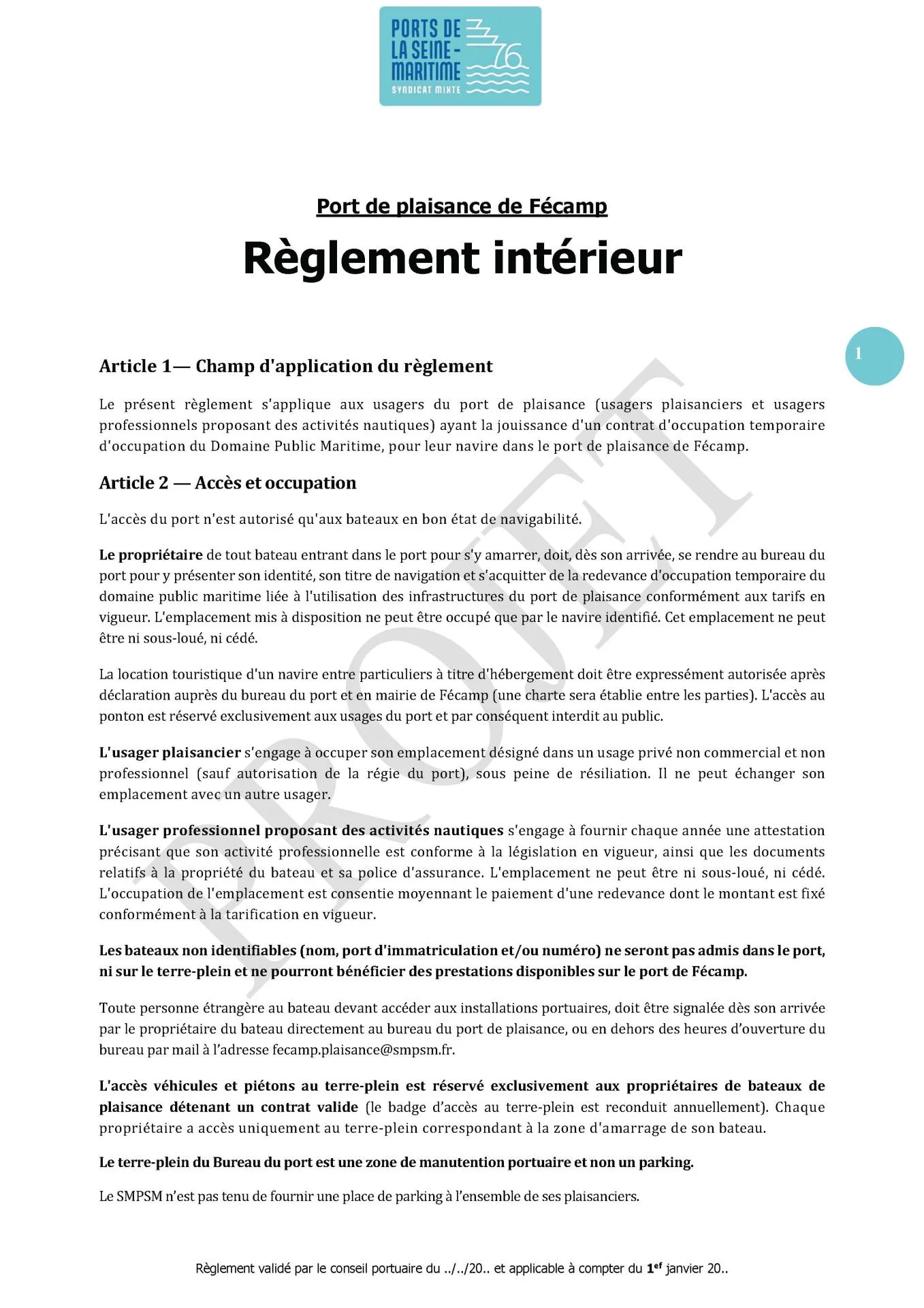 Reglement interieur plaisance fec 281125 page 01
